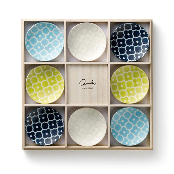 c163 楽焼 小皿 8枚 『奉加帳』 銘あり 木箱入り 菓子皿 c163 楽焼 小皿 8枚 『奉加帳』 銘あり 木箱入り 菓子皿