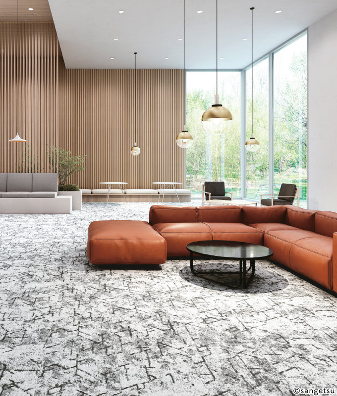 カーペットタイル コーラルリーフ・パターンF 500mm×500mm